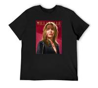 Comedy Fleabag British TV Series Villanelle Painted Portrait Men T Shirt Men's Tops Tees Black M