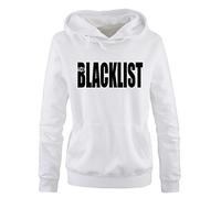 Comedy Shirts The Black List | Sweat à Capuche pour Femme Blanc - 44