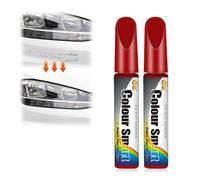 ComedyKing Car Scratch Remover Pen, Stylo Retouche Peinture Carrosserie, Stylo Anti Rayure Voiture, Solution Rapide pour Carrosserie, 12ml Stylo Réparation des Rayures Auto De Peinture (1, rouge)
