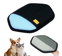 ComedyKing Gant Anti Poils Animaux, Gant Poils Animaux Réutilisable Électrostatique, Gant Ramasse Poils Animaux, Brosse Poils Animaux pour Enlever Les Poils de Chat sur Meubles et Vêtement (Bleu)