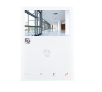COMELIT 6721W/BM Moniteur mini mains libres BM Blanc Écran couleur 4.3 AVEC 6710