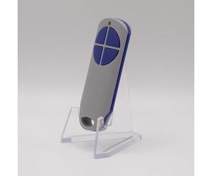 COMELIT EHF868/4B Télécommande 868 MHz Bi-Technologie - 4 Touches Bleues / 3 Canaux avec Badge de Proximité Intégré, Programmation Réservée aux Professionnels + 1 Goodie DOMOBIP Offert