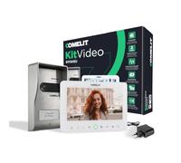 Comelit Kit interphone vidéo 2 fils avec moniteur 7" pour maison