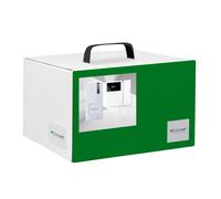 Comelit - 8461M - Kit visiophone pour 1 Appartement, avec Platine de Rue Quadra et Moniteur Mini, système Simplebus