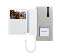 Comelit PL8461M kit de portier vidéo unifamilial avec combiné Quadra et People