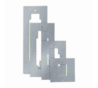 COMELIT UT9141 - Plaque d'adaptation boîte 1 module Ultra