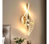 Comely 3 Températures de Couleur 3000K/4500K/6500K Applique Murale LED | 12W Oro Dimmable Lampe Murale Moderne, 2000LM Acrylique Lampe Murale Salon