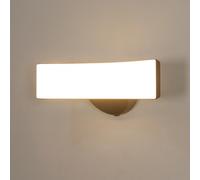 Comely Applique Murale Extérieure Noire 17W IP65 Étanche 3000K Lumière Chaude - Applique LED Extérieur Moderne pour Jardin, Terrasse, Entrée, Façade, 30x12x11cm 220V