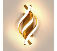 Comely Applique Murale Interieur, 22W 2500LM Lampe Murale Moderne Design en Aluminium, Blanc Chaud 3000k Applique Murale LED pour Chambre Couloir Salon Escalier