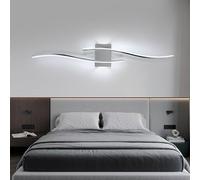 Comely Applique Murale Intérieure, 27W 3000LM Lampe Murale Moderne Design Luminaire Murals en Acryliquel pour Chambre, Salon, Hôtel, Escalier, Allée, 6500K Lumière Blanche Froide