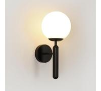 Comely Applique Murale Intérieure, Design Minimaliste Moderne E27 Lampe Murale avec Abat-Jour en Verre, Luminaires Intérieur Mural pour Chambre Salon Couloir Café Escalier
