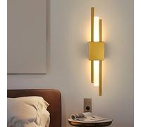 Comely Applique Murale Intérieure LED 10W, Or Lampe Murale LED Moderne
