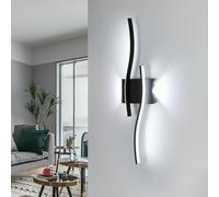 Comely Applique Murale Intérieure LED, 20 W 2250 LM Lampe Murale Moderne, Creative Line Luminaire Mural Interieur pour Chambre, Couloir, Salon, Salle à Manger, 6500K Blanc Froid, 60 CM