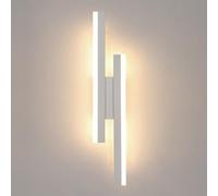 Comely Applique Murale LED Interieur, 16W Blanc Acrylique Lampe Murale LED Moderne, Luminaire Mural Interieur 3000K/4500K/6500K pour Chambre, Salon, Alle à Manger, Couloir, Escalier