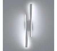 Comely Applique Murale LED Intérieure, 16W Lampe Murale Moderne, Blanc Lumière Blanche Froide 6500K Luminaire Mural LED Interieur pour Chambre Couloir Salon Escalier