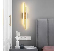 Comely Applique Murale LED Moderne, 16W Or 3 Températures de Couleur, 3000K/4500K/6500K Lampe Murale LED Pour Chambre à Coucher, Salon, Salle à Manger, Couloir, Escaliers