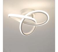 Comely Plafonnier LED, 22W 2500LM Lampe de Plafond Moderne 4500K, Blanc
