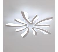 Comely Plafonnier LED, 50W 5625LM Lampe de Plafond, Luminaire Plafonnier Moderne pour Salon, Chambre à Coucher, 70cm, 6500K Lumière Blanche Froide