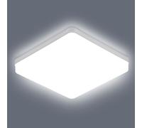 Comely Plafonnier LED Carré, 36W 4050LM Lampes de Plafond, 6500K Luminaire Plafonnier Moderno pour Salle de Bain Cuisine Salon Bureau Chambre à Coucher