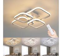Comely Plafonnier LED Dimmable avec Télécommande 48W 5400LM 3000K-6500K