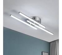 Comely Plafonnier LED, Lampe de Plafond Design Curvé Moderne, 18W 1700LM Luminaire Plafonnier LED pour Salon Chambre Couloir Cuisine Balcon Bureau