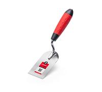COMENSAL Spatule de Stucateur 60 mm - Truelle de Maçon - Truelle Carrée avec Poignée Souple - Truelle avec Lame en Acier - Made in EU