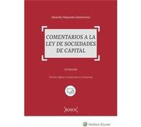 Comentarios A La Ley De Sociedades De Capital Valpuesta Gastaminza, Eduardo (Auteur)