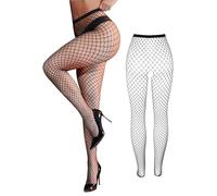 comeondear Collant Femme Grande Taille Bas Resille Bas pour Porte-Jarretelles Bas Hauts de Cuisse Chaussettes En Boîte Noir,XS-M