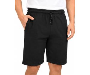 Comeor Bermuda Homme Coton - Short Homme Été Taille Élastique avec Cordon Ajustable et Poches, Short Sport Homme Léger, Bermuda Jogging Homme Décontracté pour Maison, Vacances et Détente