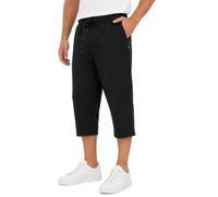 Comeor Pantacourt Homme avec Poches - Pantalon 3/4 Bermuda Long Ample, Short de Sport Décontracté, Sportswear Randonnée