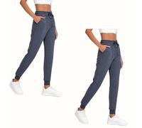 COMEOR Pantalon de jogging pour femme - Pantalon de sport en coton long, pantalons d'entraînement chauds, pantalons de loisirs pour femmes, sweatpants avec coupe régulière pour fitness, yoga, loisirs