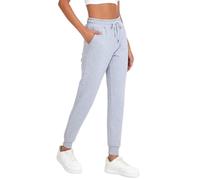 COMEOR Pantalon de jogging pour femme - Pantalon de sport en coton long, pantalons d'entraînement chauds, pantalons de loisirs pour femmes, sweatpants avec coupe régulière pour fitness, yoga, loisirs