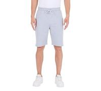 Comeor Short Homme avec Fermeture éclair - Short en Coton, Short de Sport, Bermuda de Jogging, Short de Course, Pantalon d'entraînement d'été (Gris Clair 3XL)