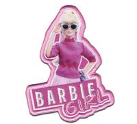 Comercial Mercera Barbie © Fille avec des lunettes - Ecusson Thermocollant Patches Appliques, Taille: 8,2 x 6,5 cm