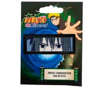 COMERCIAL MERCERA, Patch Thermocollant, Naruto, Ecusson Thermocollant Idéal pour les Casquettes, les Vestes, les T-Shirts ou les Cartables. 100% Polyester (Sasuke Uchiwa, Broderie)