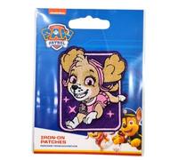 COMERCIAL MERCERA, Patch Thermocollant, Pat Patrouille, Ecusson Thermocollant Idéal pour les Casquettes, les Vestes, les T-Shirts ou les Cartables. 100% Polyester (Skye 4)