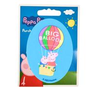 COMERCIAL MERCERA, Patch Thermocollant, Peppa Pig, Écusson Thermocollant, Genouillère, Idéal pour Réparer les Pantalons et Vestes, Imprimé, 100% Polyester (Peppa Pig Big Globe)