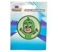 COMERCIAL MERCERA, Patch Thermocollant, Pj Mask, Pyjamasques, Ecusson Thermocollant Idéal pour les Casquettes, les Vestes, les T-Shirts ou les Cartables. 100% Polyester, (Gluglu)