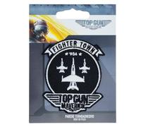 COMERCIAL MERCERA, Patch Thermocollant, Top Gun, Ecusson Thermocollant pour les Casquettes, les Vestes, les T-Shirts ou les Cartables, Imprimé, 100% Pol (Fighter Town, Brodé)