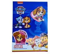 COMERCIAL MERCERA set de 3 Patchs Thermocollants Enfants Bluey, Skye ou Peppa Pig (au Choix), pour Vêtements, Pantalons, Sacs ou T-shirts (Skye Pat Patrouille)