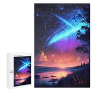 Comet Rain Sunset Night Puzzle pour adolescents 1000 pièces Jouets anti-stress pour le plaisir familial interaction entre parents et enfants 1000 pièces