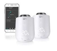 Comet WiFi Eurotronic 700223 Set tête thermostatique sans fil électronique jeu de 2