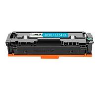 COMETE - 203X - 1 Toner compatible avec HP 203X CF541X (203A CF540A) - Cyan - Marque française G