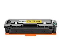 COMETE - 203X - 1 Toner compatible avec HP 203X CF542X (203A CF540A) - Jaune - Marque française G