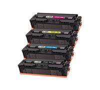 COMETE - 205A - 4 Toners Compatibles pour HP CF530A CF531A CF532A CF533A - Marque française