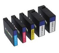 COMETE, Marque française - 2500XL - 5 Cartouches d'encre Compatibles avec Canon PGI-2500 XL 2500XL - pour Canon Maxify MB5150 MB5450 MB5455 MB5050 MB5350 IB4150 (2 Noir et 3 Couleur)