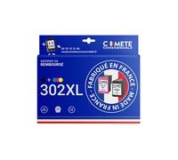 302 XL 2 Cartouches d'encre Compatible avec HP 302 XL pour imprimante HP Deskjet Envy