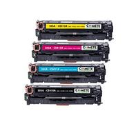 COMETE 4 Toner Compatibles avec HP 304A CC530A CC531A CC532A CC533A