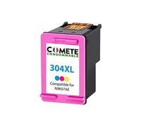 COMETE - 304XL -1 Cartouche d'encre compatible avec HP 304XL - Couleur - Marque française Couleur G