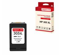COMETE - 305XL - 1 Cartouche compatible pour HP 305 XL Noir (3YM62AE) pour Deskjet 1210 1212 1255 2710 2720 2721 2722 2723 2724 2732 2752 2755 Plus 4110 - COMETE CONSOMMABLE